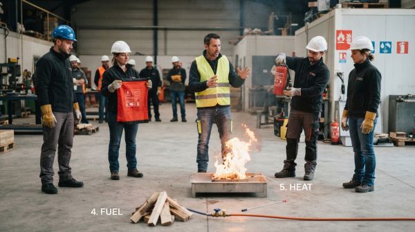 5 faits essentiels sur le triangle du feu en formation sécurité